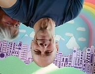 High in the sky