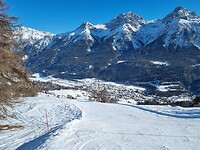 De piste bij Scuol