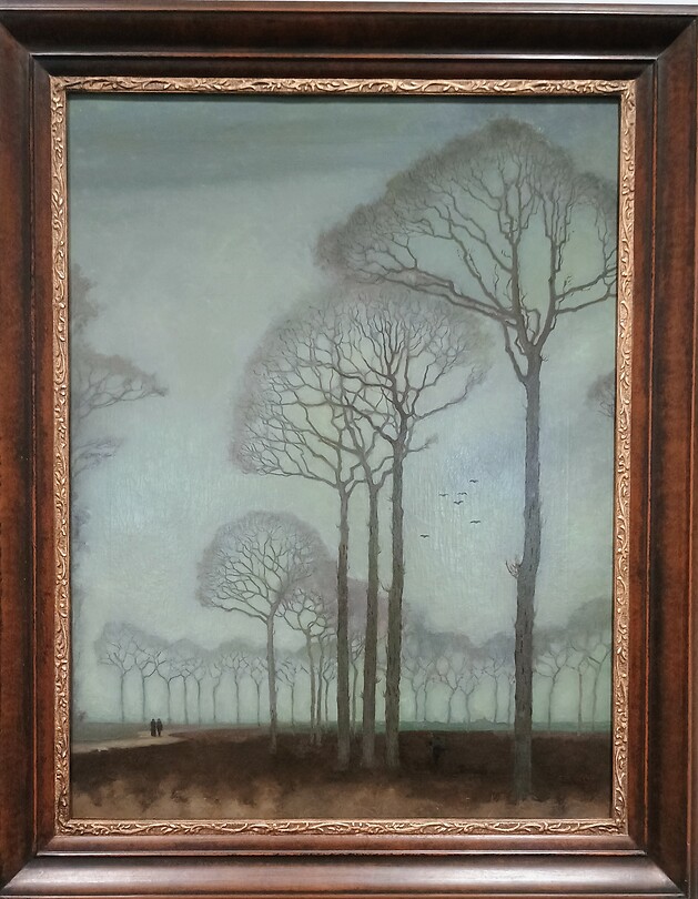 Jan Mankes, Bomenrij, 1915