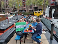 De natte Theedoek - afscheidskoffie/thee met de Rottedamse buren