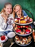 High Tea in de koperen Tuin met de meisjes van de Antje