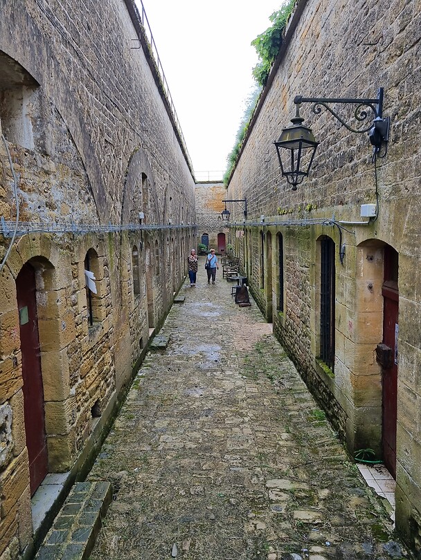 Citadel van Montmédy. Straatje