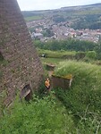 Muur van de citadel