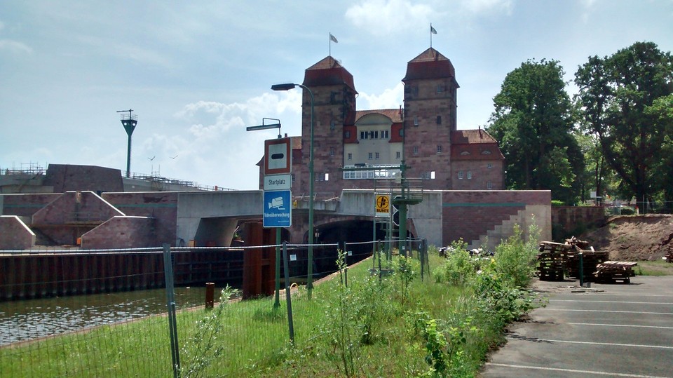 Minden sluizencomplex Weser 