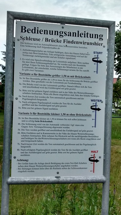 Zelfbediening sluis