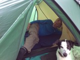 De tent staat