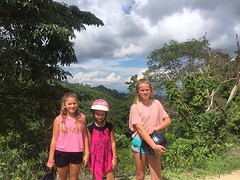 Kids op berg