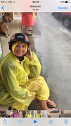 Romaine poncho