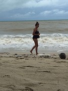 Ik op het strand