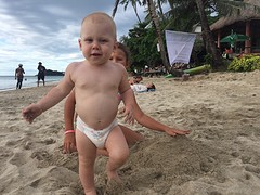 Kids strand