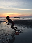 Kids zonsondergang l 1
