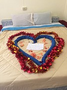 Versiering bed