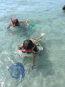 Juna, Jessa snorkelen