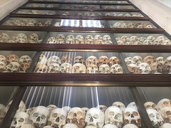 Killing fields skulls towers
