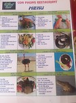 Menu kaart melong delta
