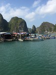 Halong bay water village