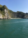Halong bay beach
