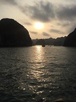 Halong bay sunset