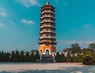 Pagode sun moon lake