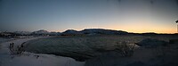 uitzicht vanaf Lyngøya Beach