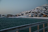 uitzicht op Lyngøya Beach