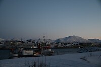 in de haven