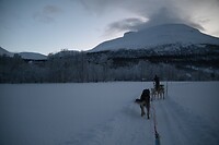 onderweg in het winterwonderland