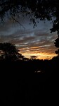 zonsondergang op de farm
