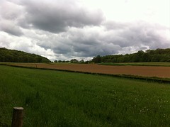 dreigende wolken