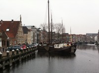 'T Galgewater met historische haven