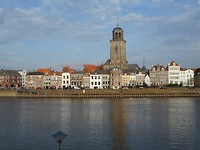 zicht op Deventer