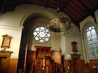 interieur van de kerk