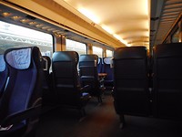 zeer lege trein