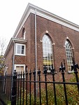 zijkant synagoge