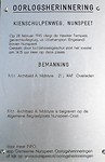 Oorlogmonument