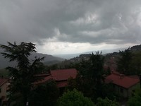 Regen op komst
