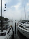 doorkijk naar buitenhaven