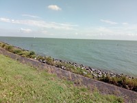 Zicht richting Enkhuizen