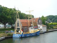 Oude vissersboot