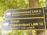 Begin van Zuiderzeepad