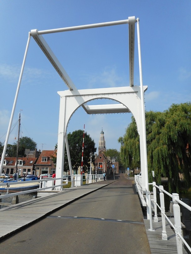 Klapbrug naar oude centrum