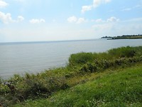 Zicht op Zuiderzee vanuit het Grootslag