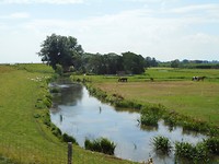 Andere kant van de dijk