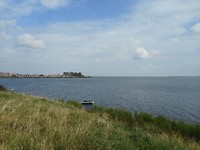Markermeer zicht richting Volendam