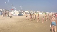 Rimini - dansen op het strand