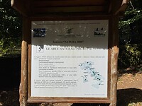 Natuurreservaat Gargano - informatiebord