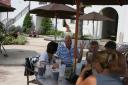 Hier was het ook heel mooi en warm