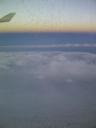 Mooie wolken vanuit het vliegtuig