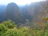 Machu Picchu vanaf de Zonnepoort