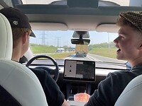 Gezellige chauffeurs